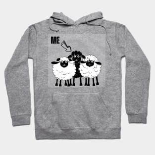 Proudly the Black Sheep! Hoodie